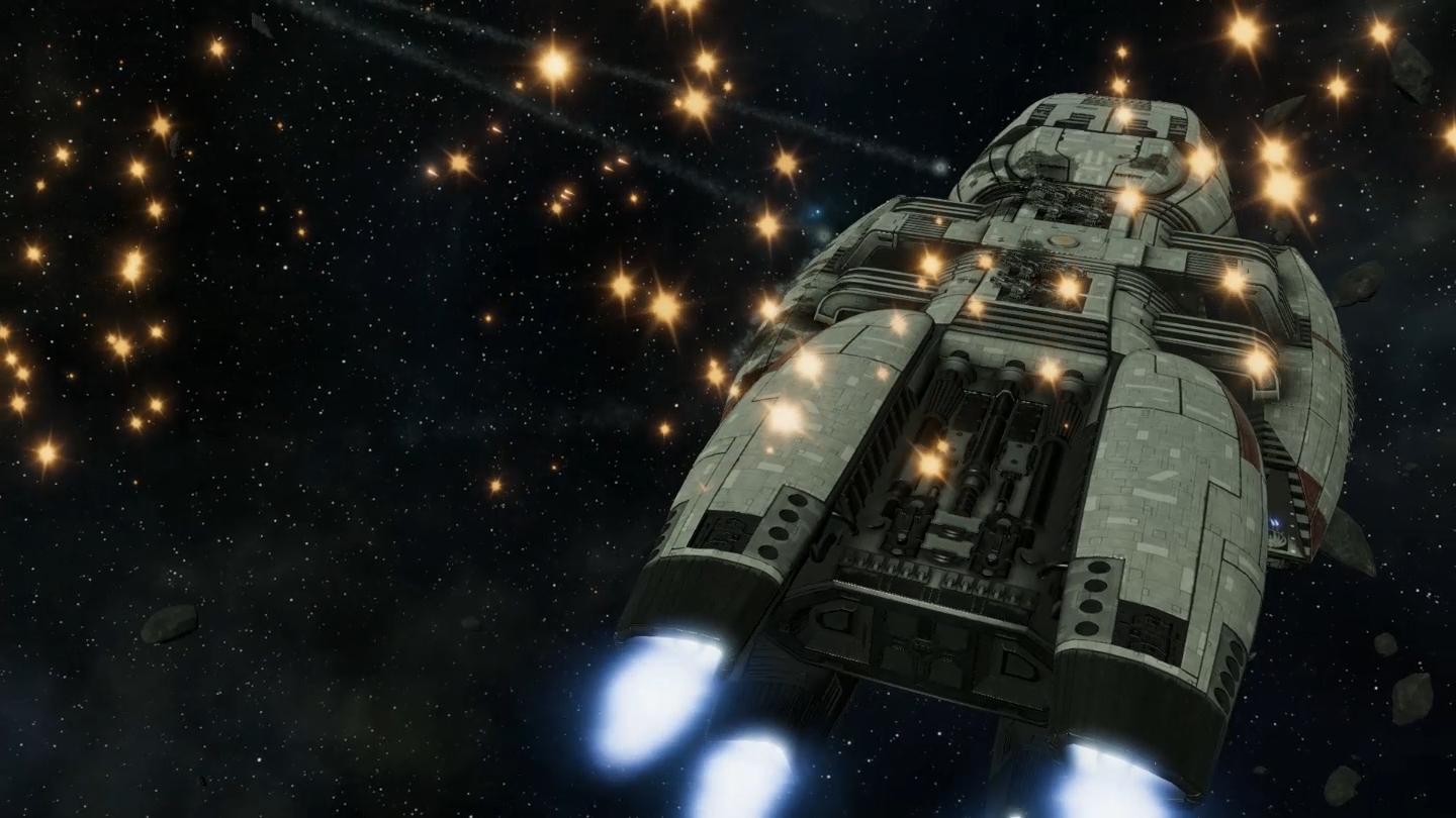 Battlestar Galactica Deadlock: Anabasis DLC Review.